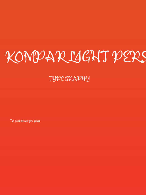 Kompar Light PERSONAL USE ONLY Poster