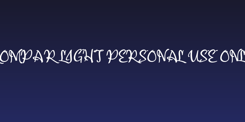 Kompar Light PERSONAL USE ONLY Social Header