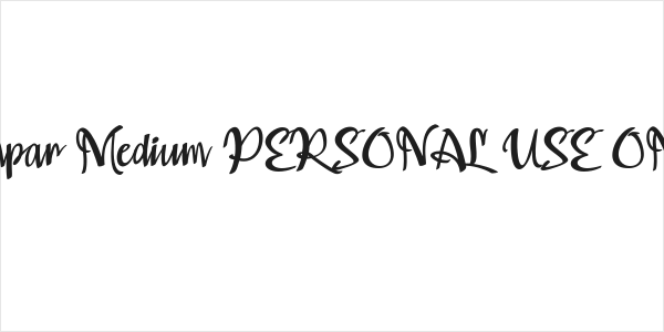 Kompar Medium PERSONAL USE ONLY Logo