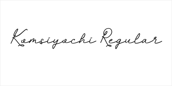 Komsiyochi Regular Logo