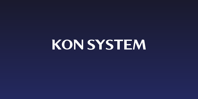Kon System Social Header