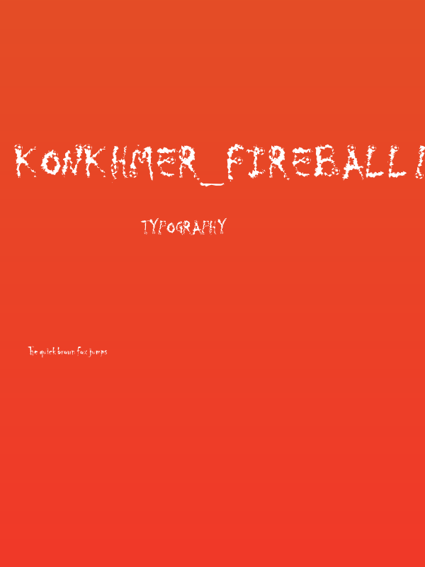 KonKhmer_FireBall PJ Poster