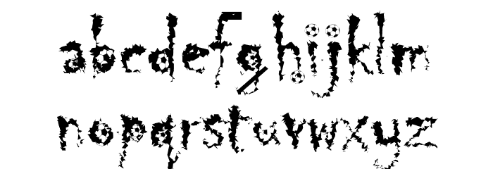 KonKhmer_FireBall PJ Font LOWERCASE