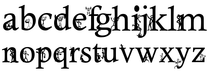 KonKhmer_S-Phanith14 Font LOWERCASE