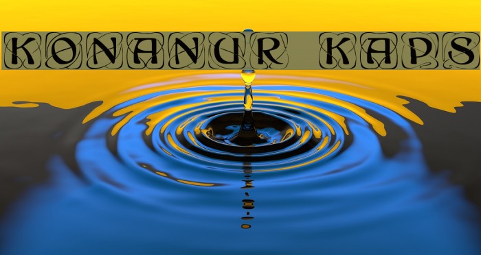 Konanur Kaps Font examples