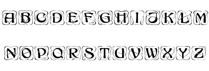 Konanur Kaps Font LOWERCASE