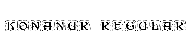 Konanur Regular Font