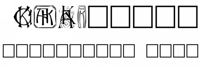 KonanurKaps Kaps:001.001 Polices AUTRES CHARS