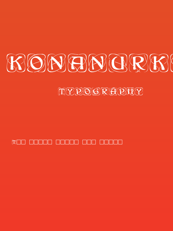 KonanurKaps Kaps:001.001 Poster