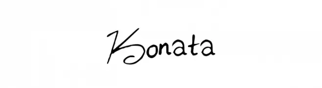 Konata  les polices de caractères gratuit tlcharger