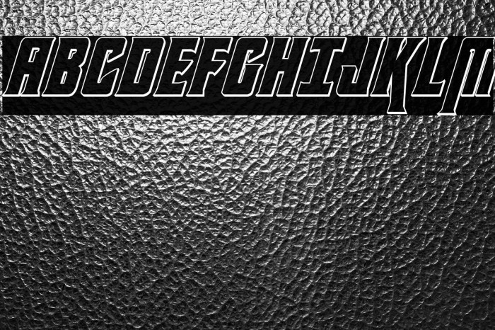 Kondor 3D Italic Example 2