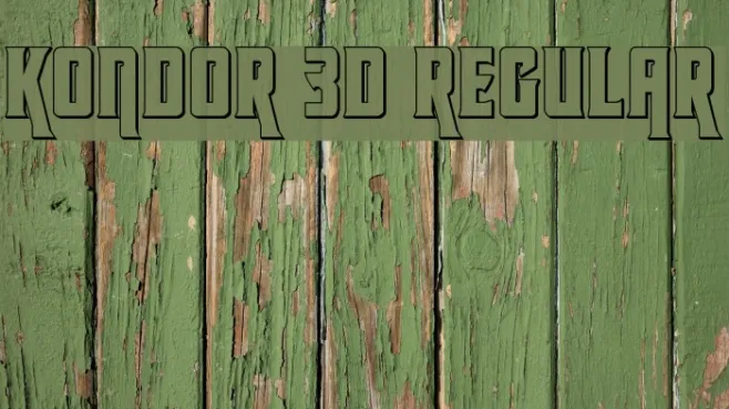 Kondor 3D Regular Example 2