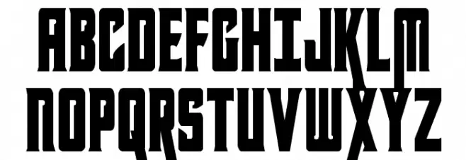 Kondor Condensed Шрифта ВЕРХНИЙ