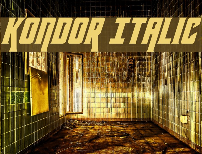 Kondor Italic Example 2