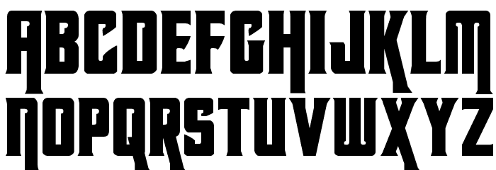 Kondor Regular Font LOWERCASE