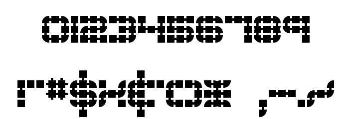 Konector -BRK- Font OTHER CHARS