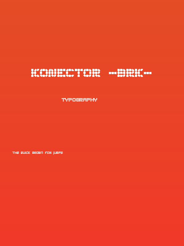 Konector -BRK- Poster