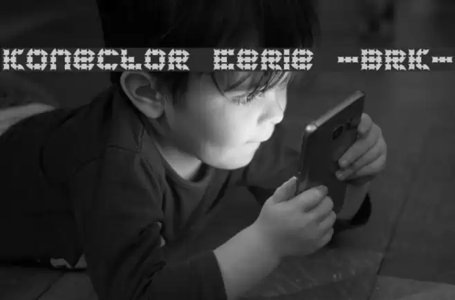 Konector Eerie -BRK- Font examples