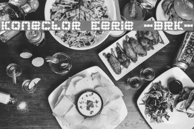 Konector Eerie -BRK- Font examples