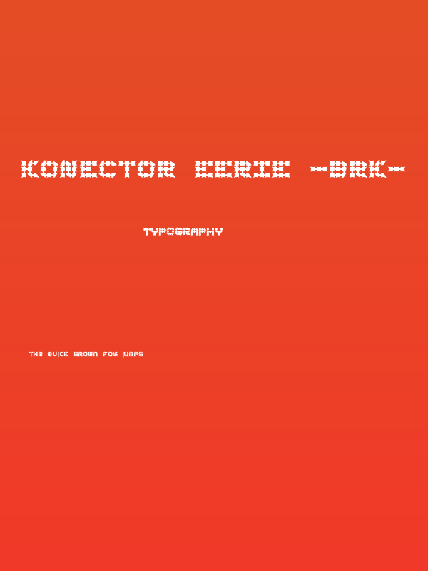 Konector Eerie -BRK- Poster