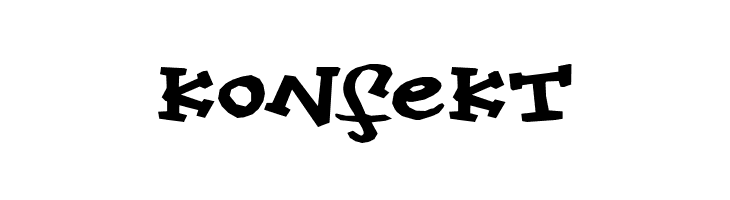 Konfekt  font caratteri gratis