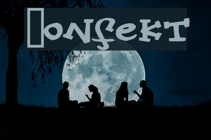 Konfekt Шрифта examples