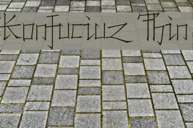 Konfuciuz Thin Example 3