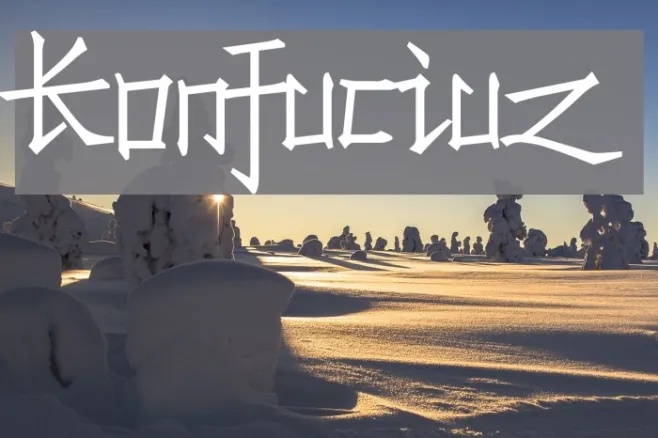 Konfuciuz Example 1