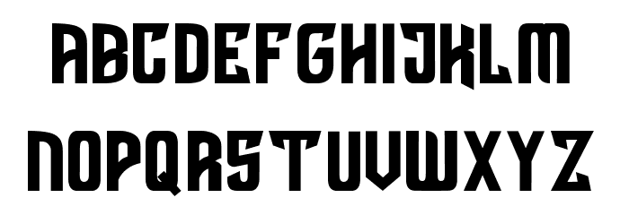 Kong Font Font LOWERCASE