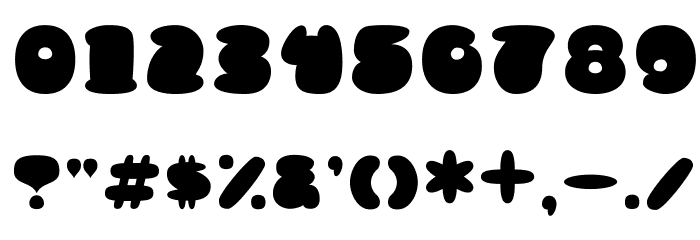 Kong Quest Font OTHER CHARS