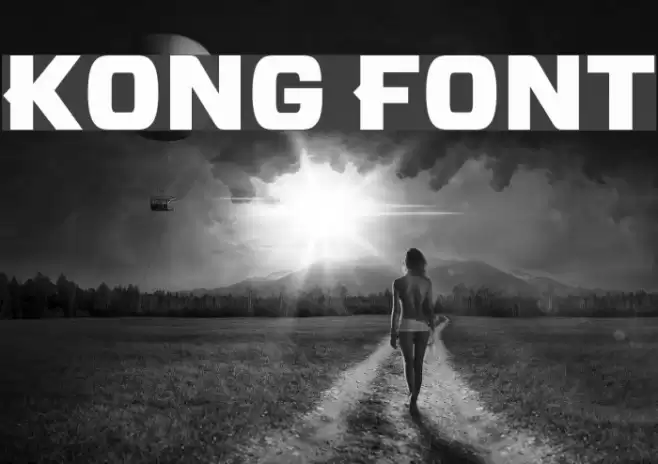 Kong Font examples
