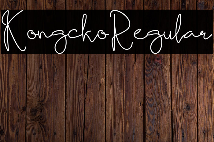 KongckoRegular Example 2