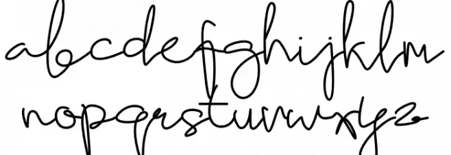 KongckoRegular 字体 小写