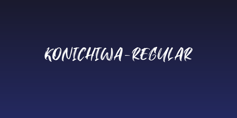 Konichiwa-Regular Social Header