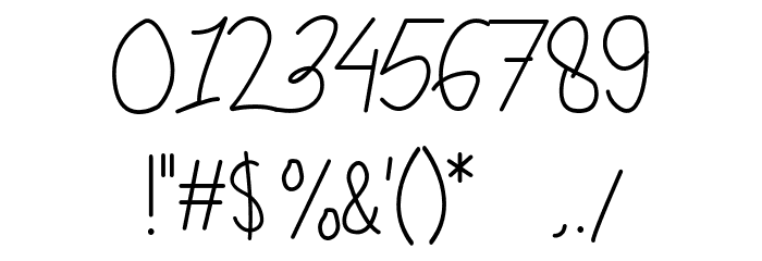 Konimasa Font OTHER CHARS