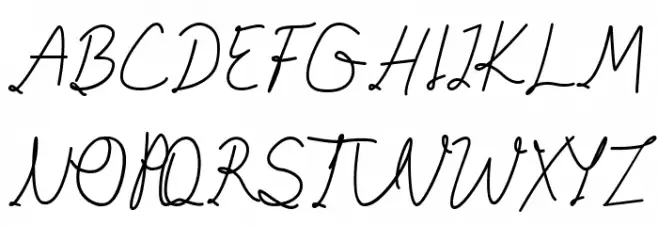 Konimasa Font Litere mari