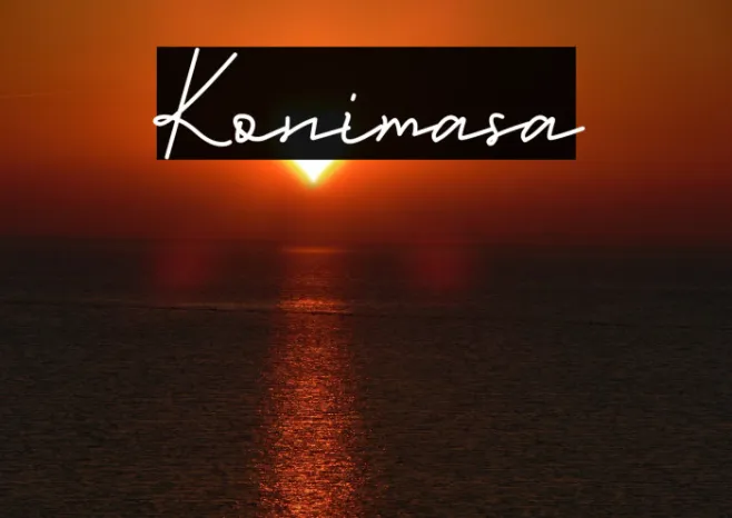 Konimasa Example 3