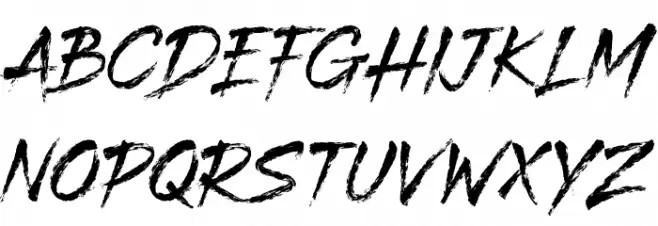Konizuka Schriftart Groß