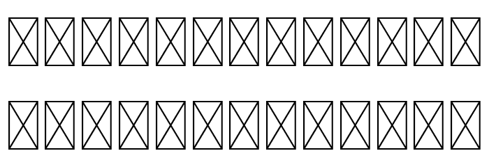 Konizuka Font LOWERCASE