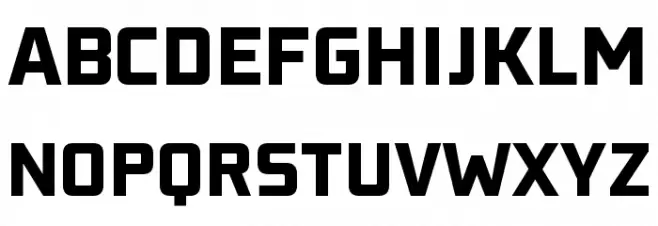 Konkretika Black WIP Font UPPERCASE