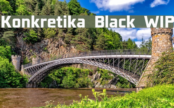 Konkretika Black WIP Example 1