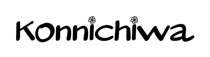 Konnichiwa  Free Fonts Download