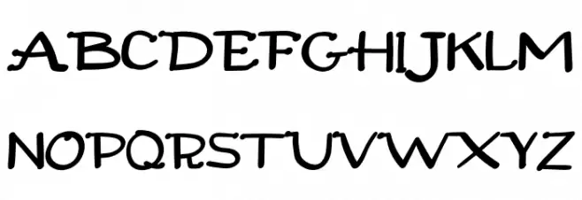 Konnichiwa Schriftart Groß