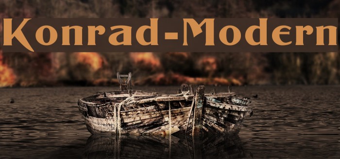 Konrad-Modern Font examples