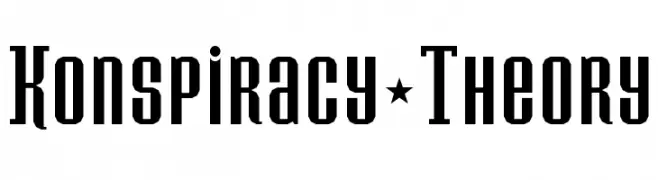 Konspiracy Theory  フリーフォントのダウンロード