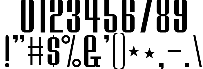 Konspiracy Theory Font OTHER CHARS
