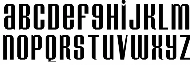 Konspiracy Theory Schriftart Kleinbuchstaben