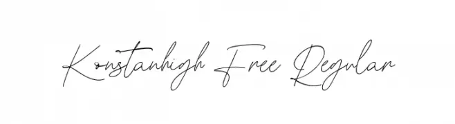 Konstanhigh Free Regular  Descarca Fonturi Gratis