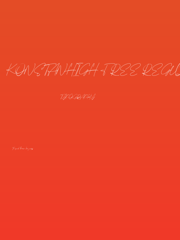 Konstanhigh Free Regular Poster