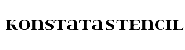 Konstata-Stencil  لخطوط تنزيل
